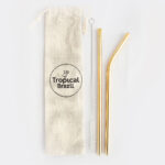 Kit 2 Straws Gold