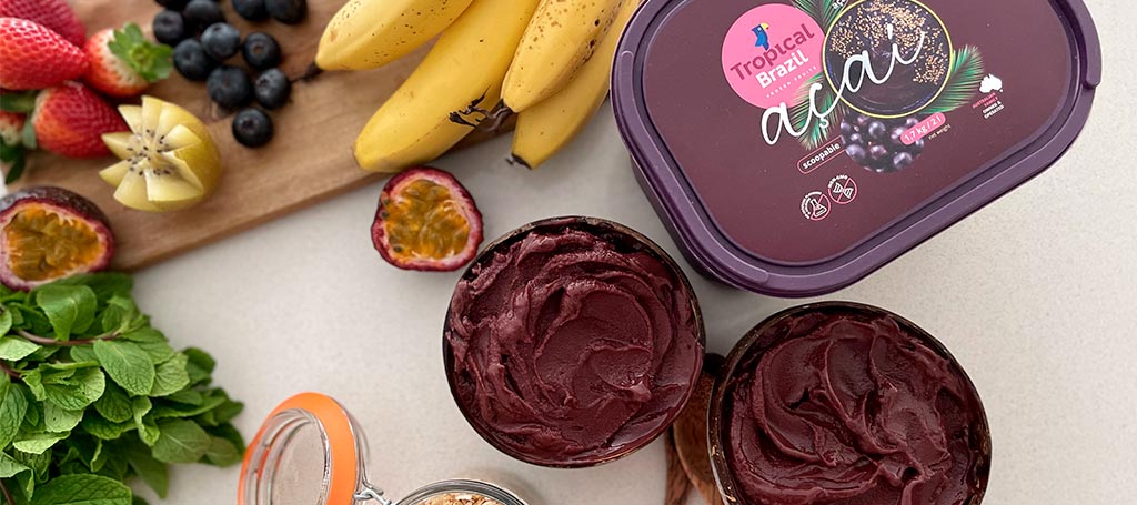 Cream Açai Puree - Tropical Brazil