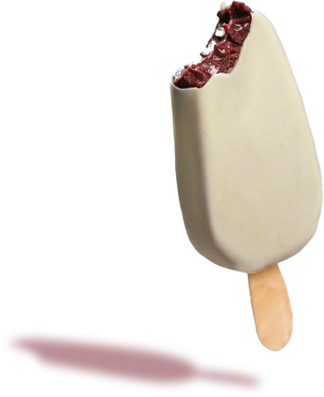 hero popsicle with shadow