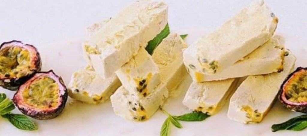 Passion fruit fudge